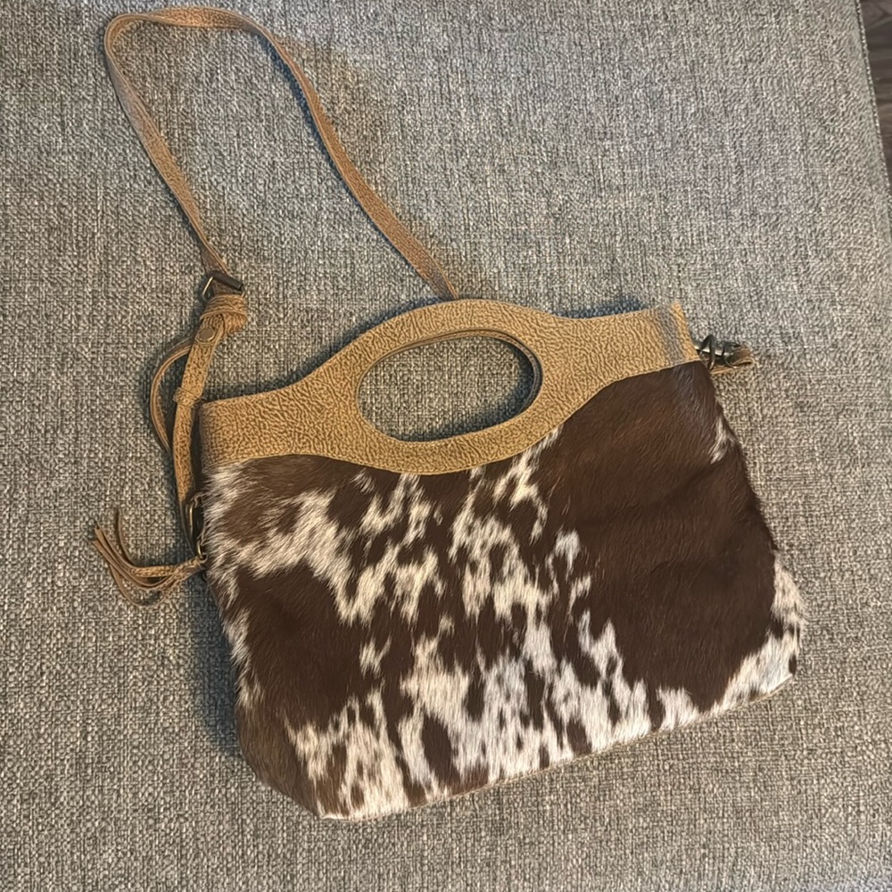 Myra Crossbody Cowhide Bag
